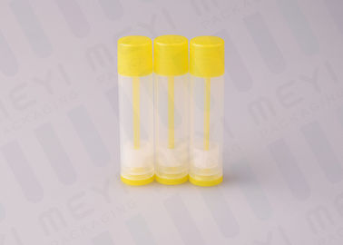 زرد 0.15 OZ PP زرد لوله های نازک خالی اندازه کوچک برای استفاده روزانه