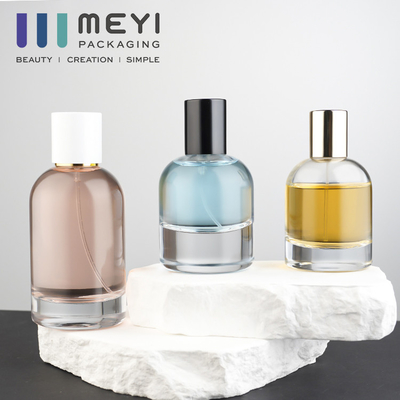 شیشه عطر 100 میلی لیتری اسپری شیشه ای مات شیشه طلایی