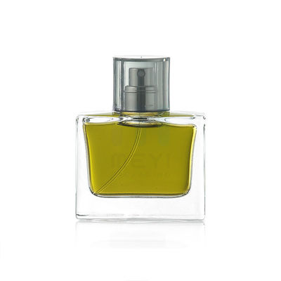 بسته بندی بطری عطر شیشه ای با لوگو و بسته بندی پلاستیکی