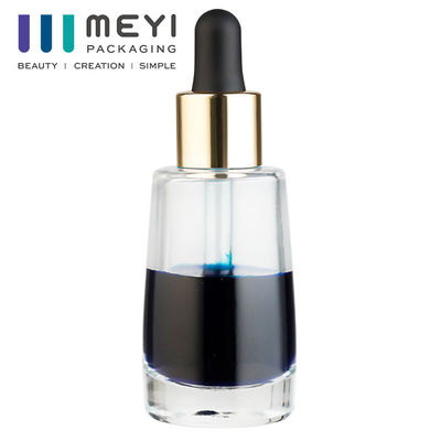 مخازن مایع شیشه ای شفاف 100 میلی لیتر کنترل شده با قطره کش شیشه ای