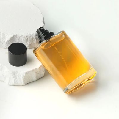 بطری عطر آلومینیومی سفارشی پوشه های کلاه های فلز برقی در طلا / نقره CE / استاندارد Rohs