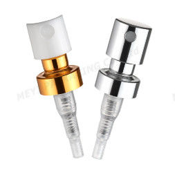 پمپ اسپری عطر طلا یا نقره ای قابل تنظیم با اسپری کننده مه دقیق
